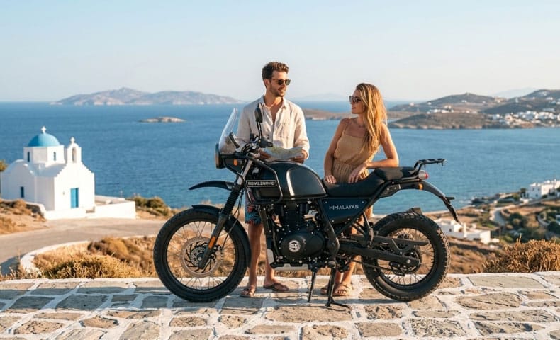 Motorbike rental in Paros