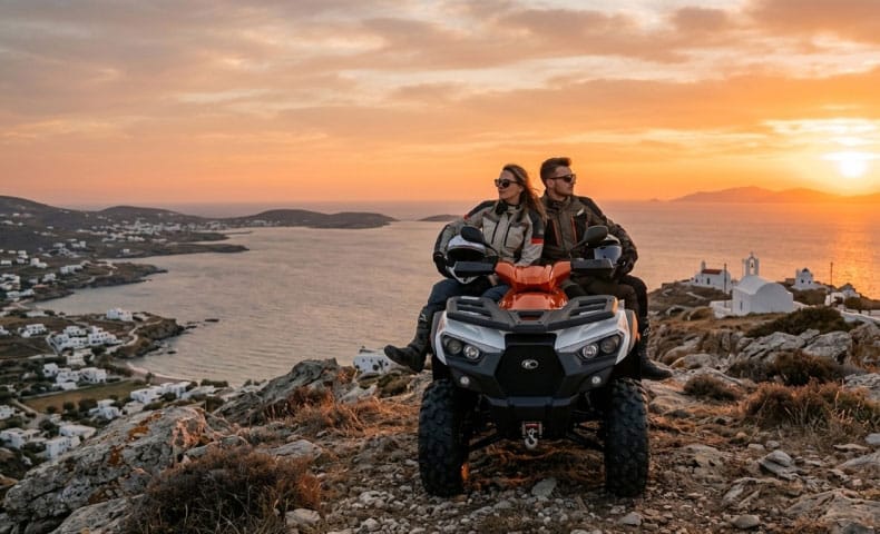 Quad rental in Paros