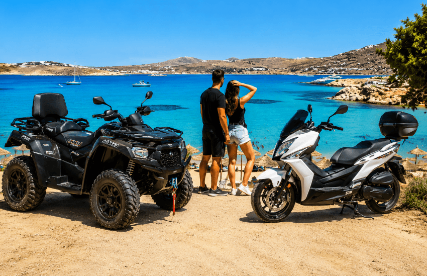 Quad or Scooter in Paros?